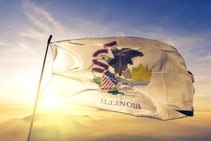 State of Illinois flag
