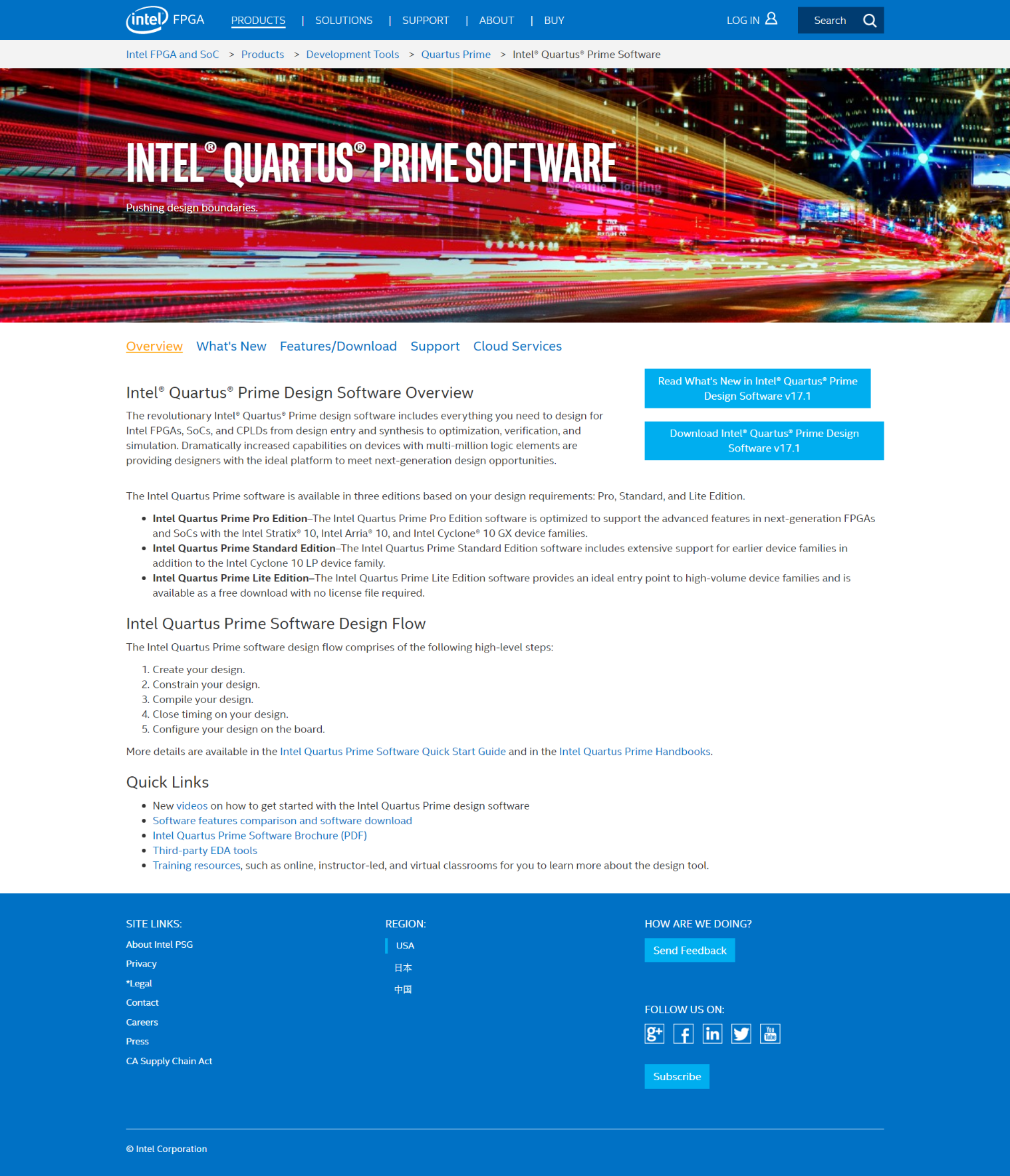 Intel Website